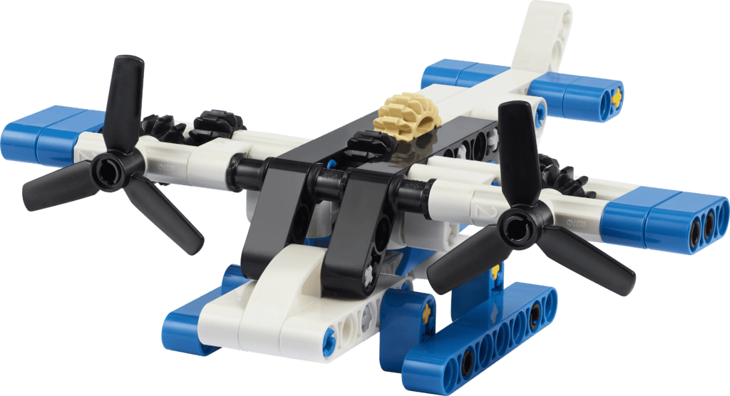 LEGO Vitt sjöflygplan 30736