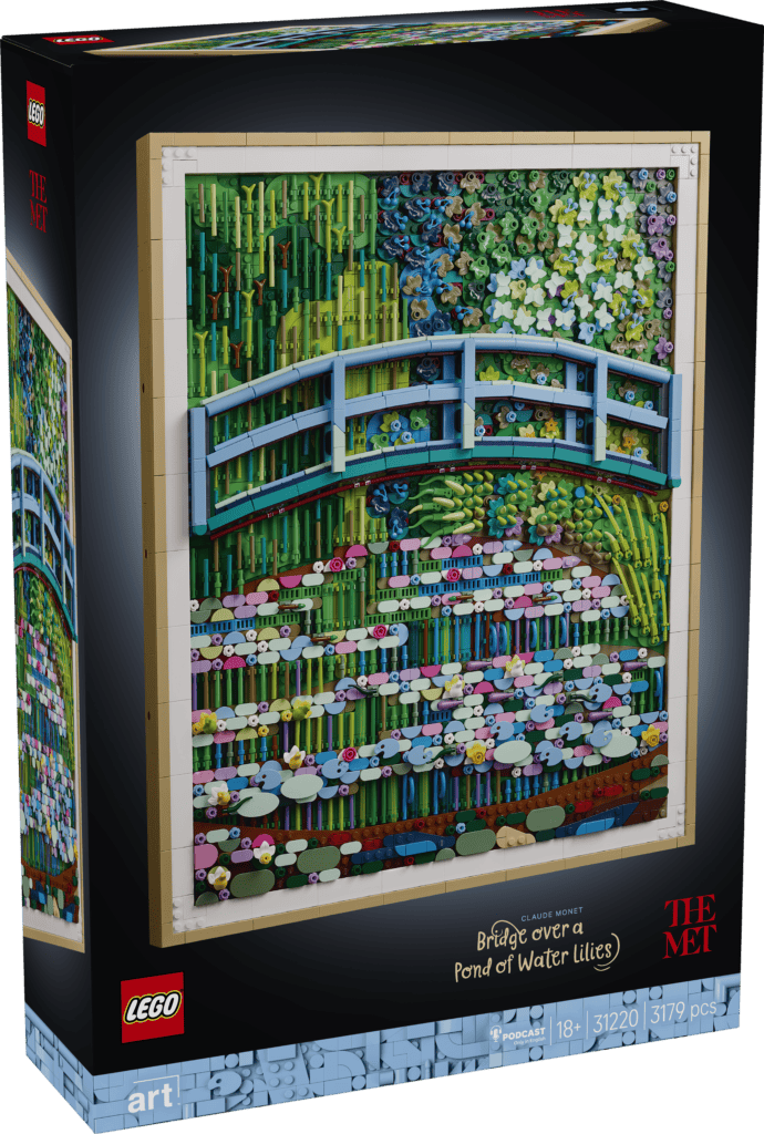 LEGO Claude Monet – Bro över näckrosdamm 31220