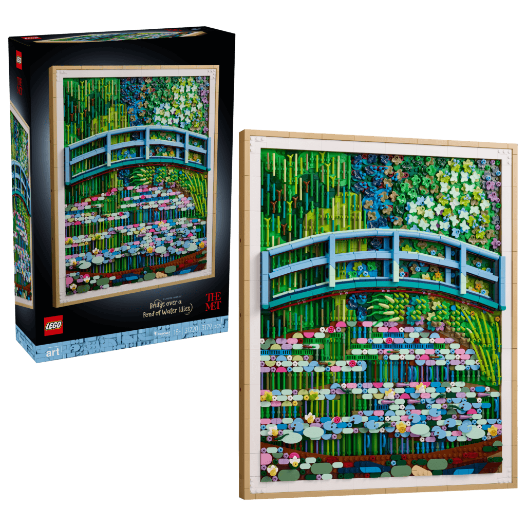 LEGO Claude Monet – Bro över näckrosdamm 31220