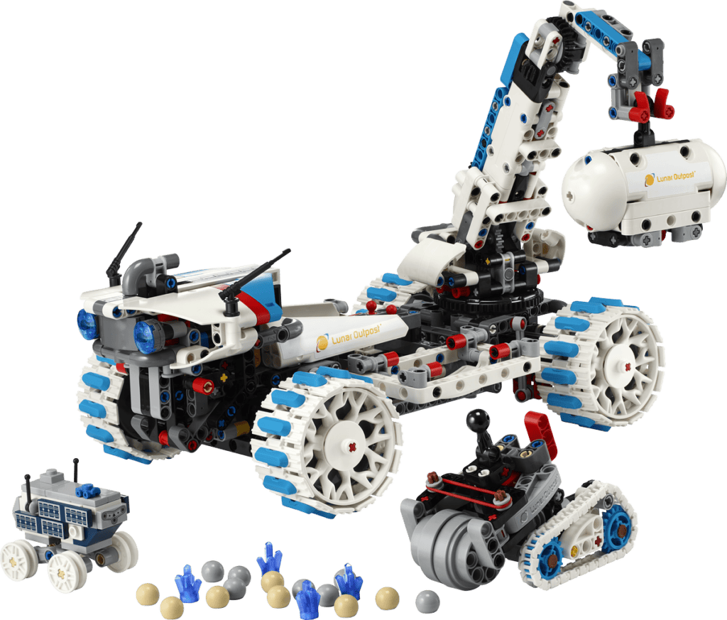 LEGO Lunar Outpost månrover rymdfordon 42211