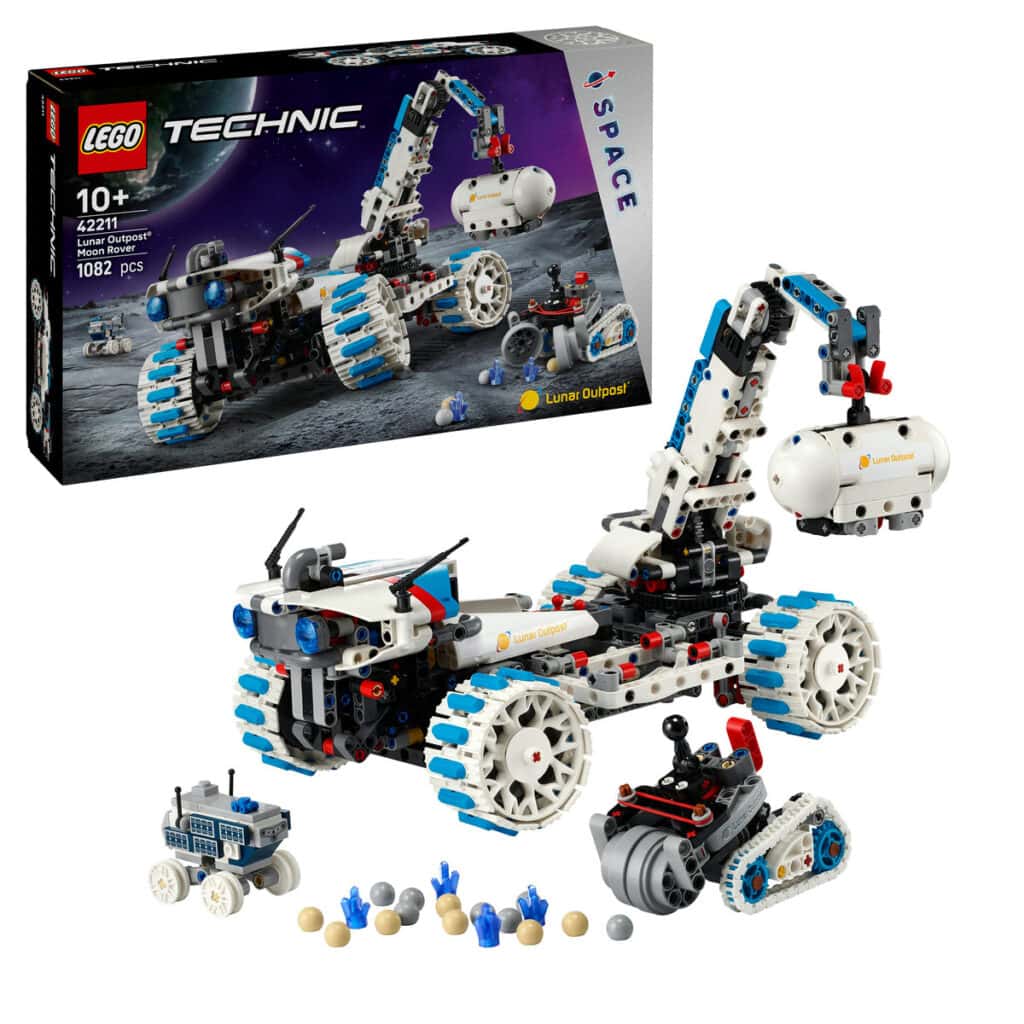 LEGO Lunar Outpost månrover rymdfordon 42211