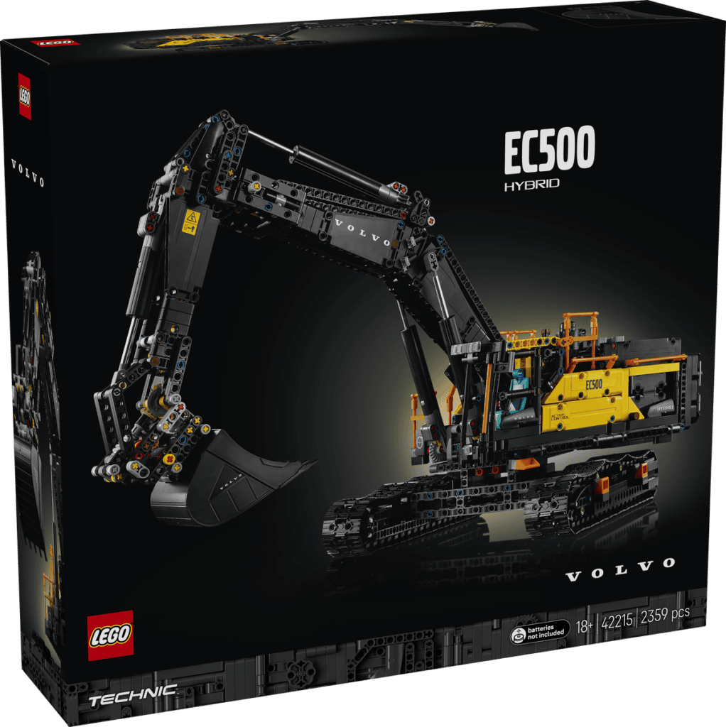 LEGO Volvo EC500 Hybrid grävmaskin 42215