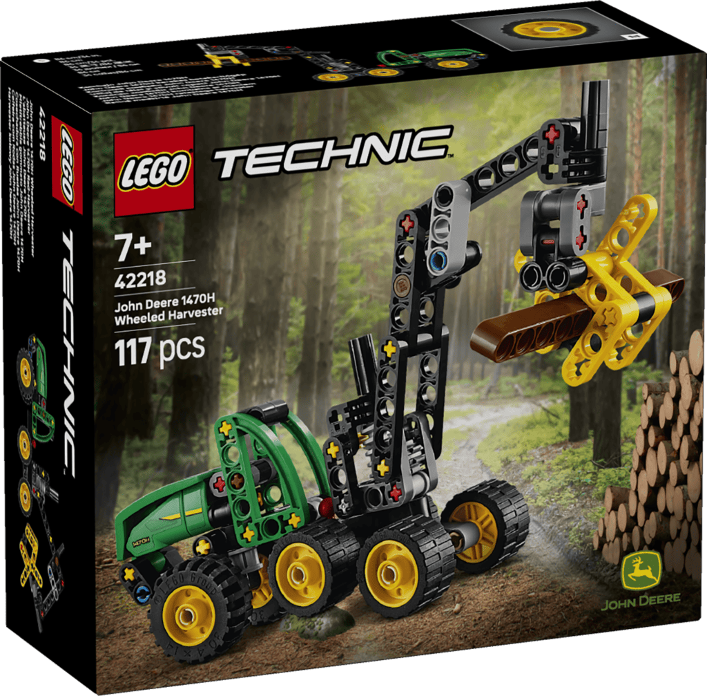 LEGO John Deere 1470H skogsmaskin 42218
