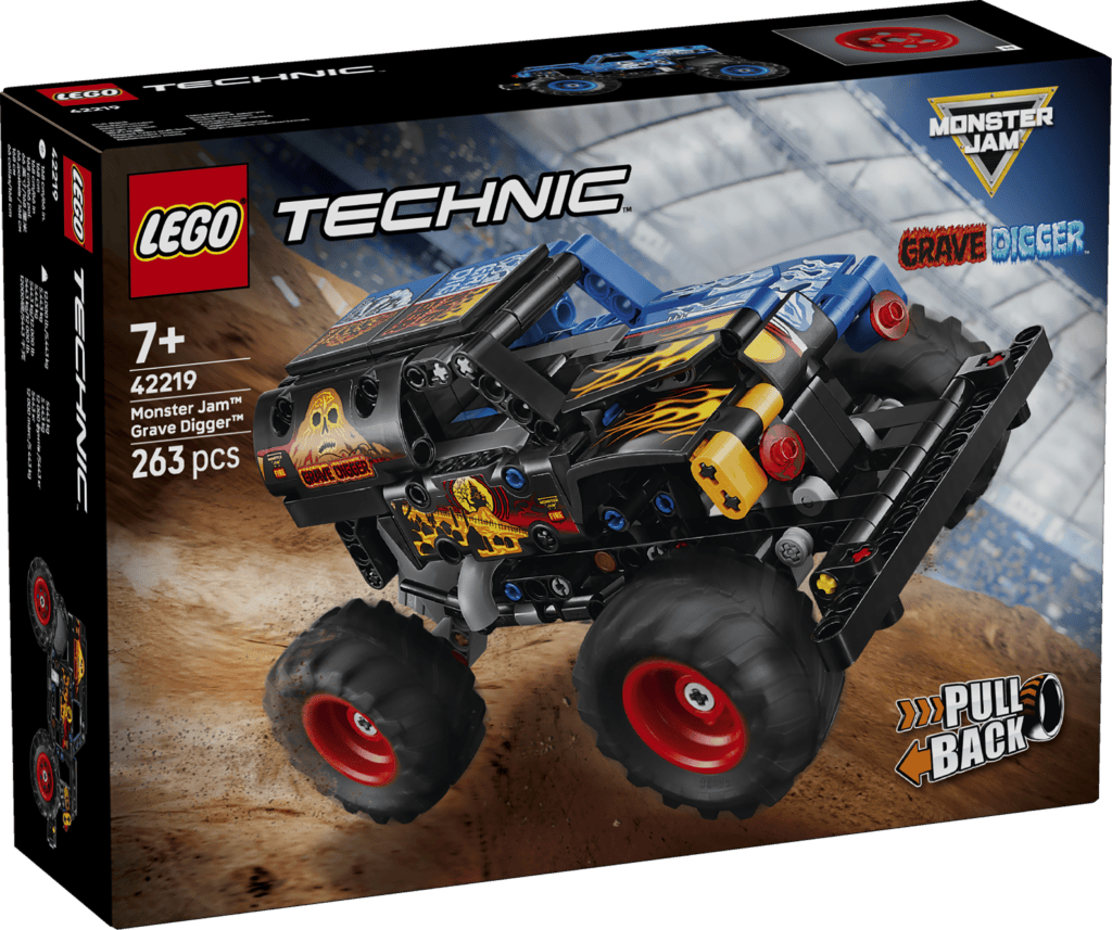 LEGO Monster Jam Grave Digger eld och is 42219