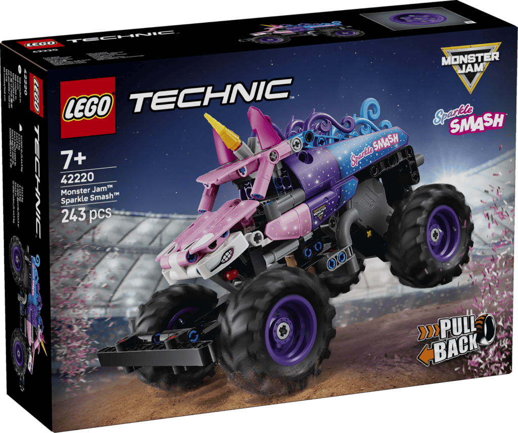 LEGO Monster Jam Sparkle Smash pull-back 42220
