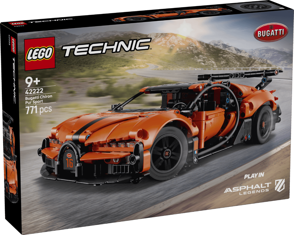 LEGO Bugatti Chiron Pur Sport hyperbil 42222