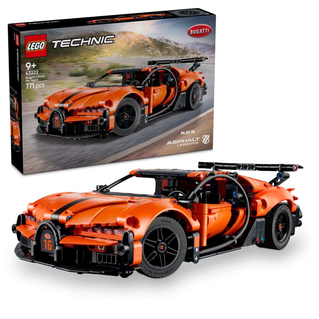LEGO Bugatti Chiron Pur Sport hyperbil 42222