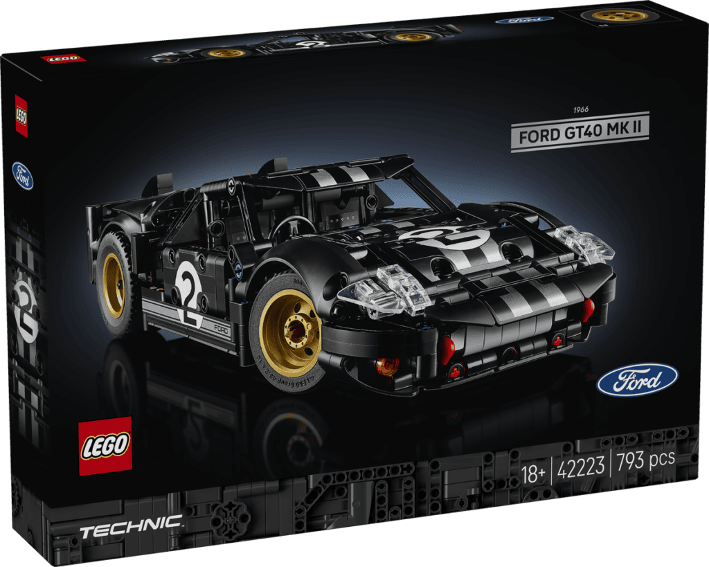 LEGO 1966 Ford GT40 MKII racerbil 42223