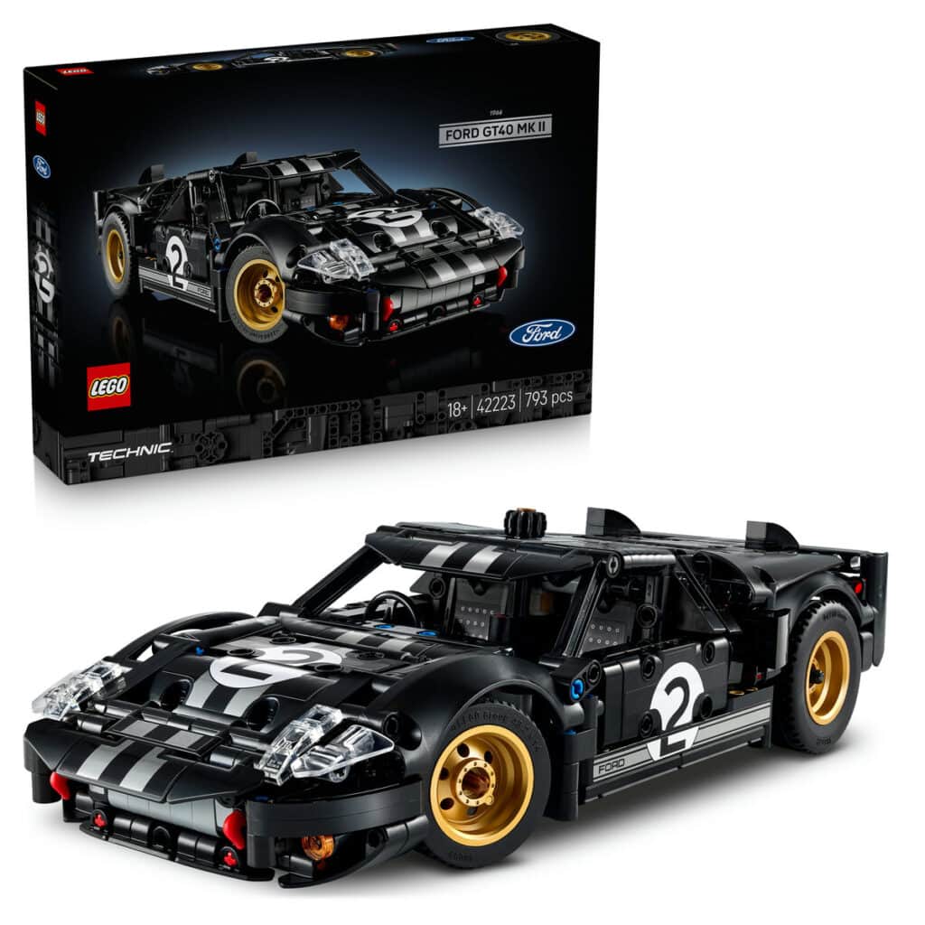 LEGO 1966 Ford GT40 MKII racerbil 42223