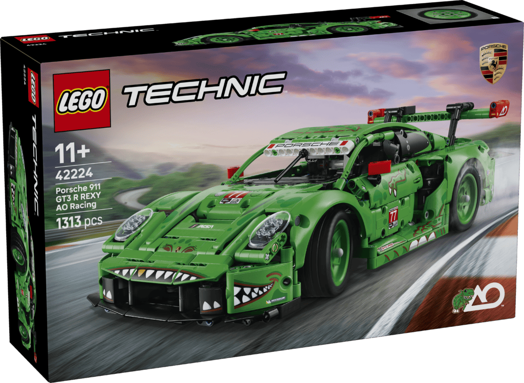 LEGO Porsche 911 GT3 R REXY AO Racing racerbil 42224