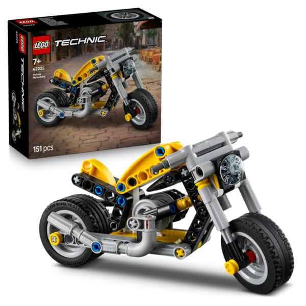 LEGO Gul motorcykel 42225