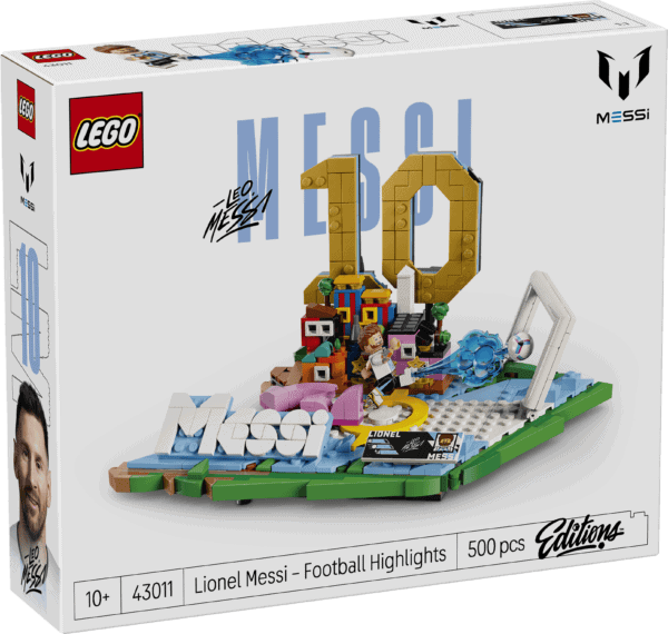 LEGO Lionel Messi fotbollshöjdpunkter 43011