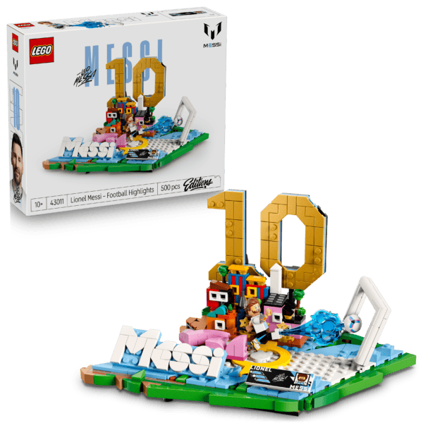 LEGO Lionel Messi fotbollshöjdpunkter 43011