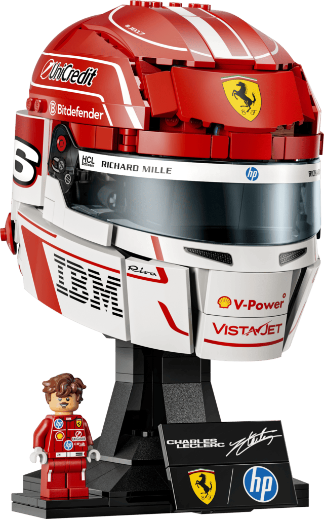 LEGO Scuderia Ferrari HP Charles Leclerc hjälm 43014