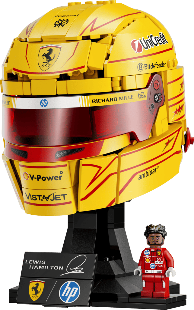 LEGO Scuderia Ferrari HP Lewis Hamilton hjälm 43022
