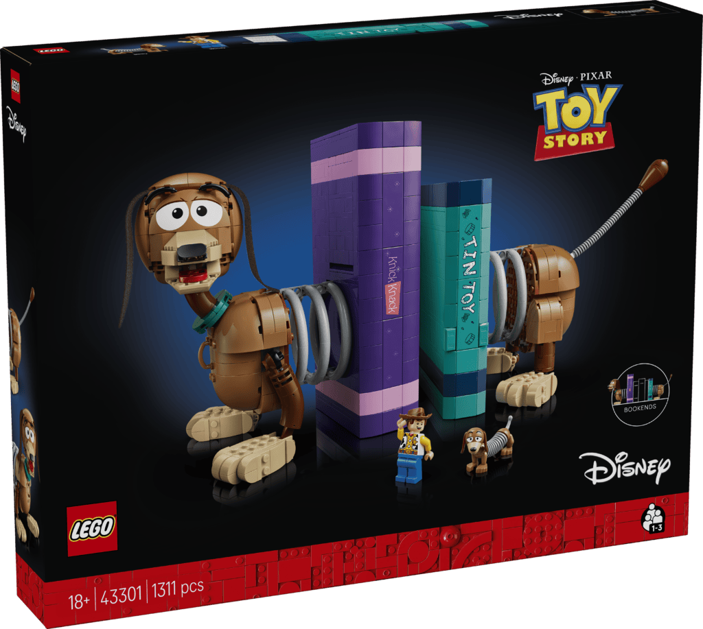 LEGO Toy Story Bokstöd med hunden Slinky 43301