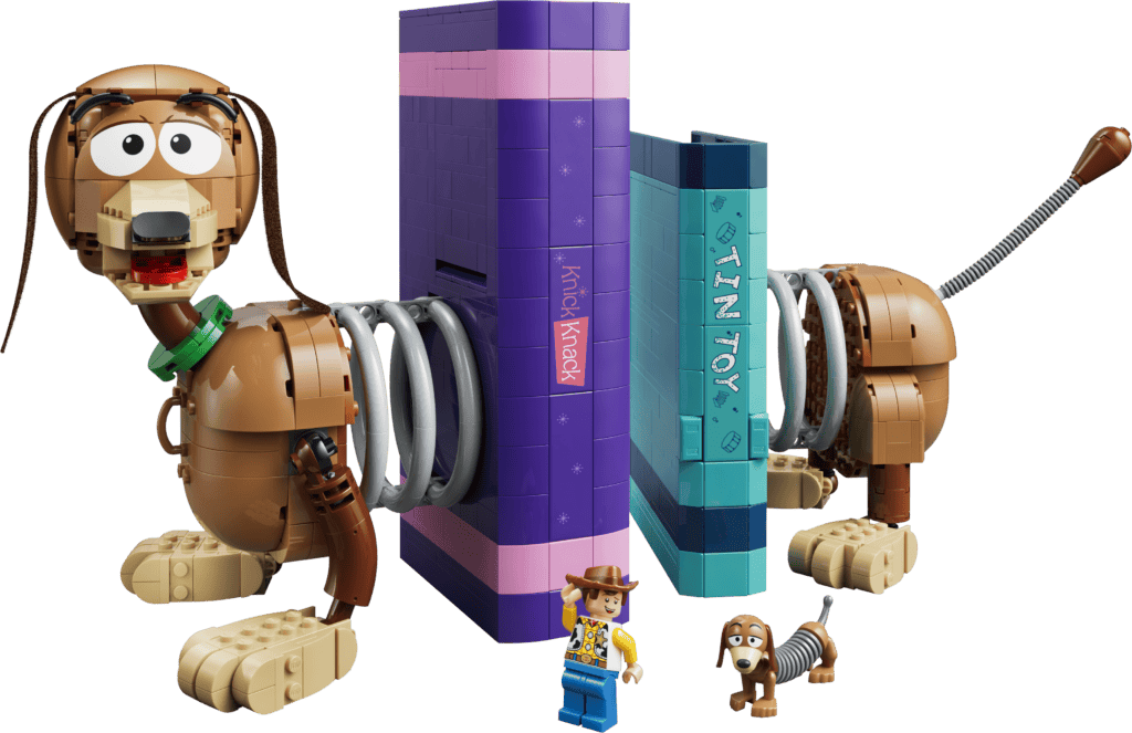 LEGO Toy Story Bokstöd med hunden Slinky 43301