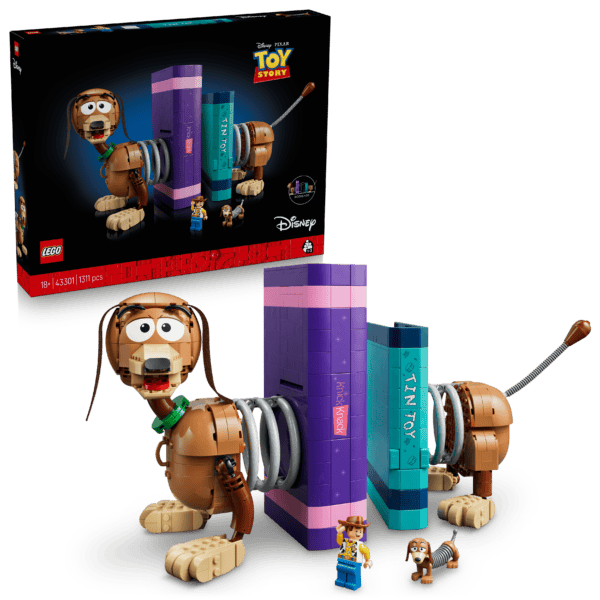 LEGO Toy Story Bokstöd med hunden Slinky 43301