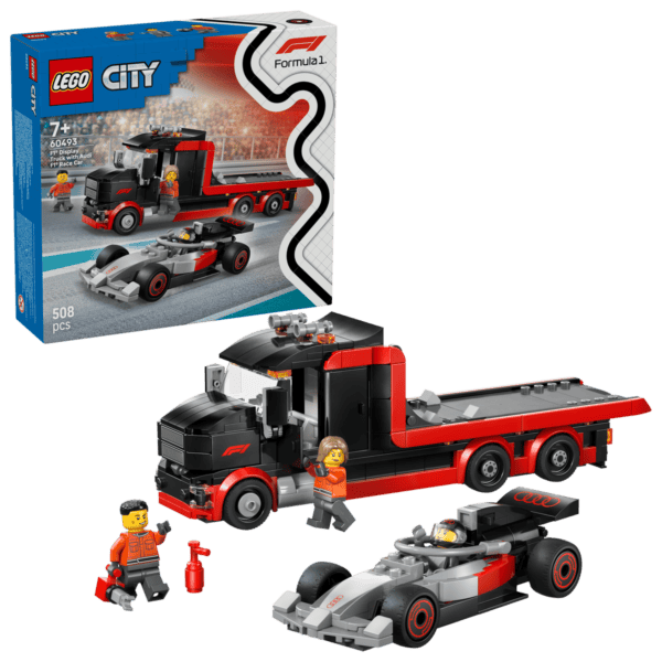 LEGO F1 uppvisningsbil med Audi F1 racerbil 60493