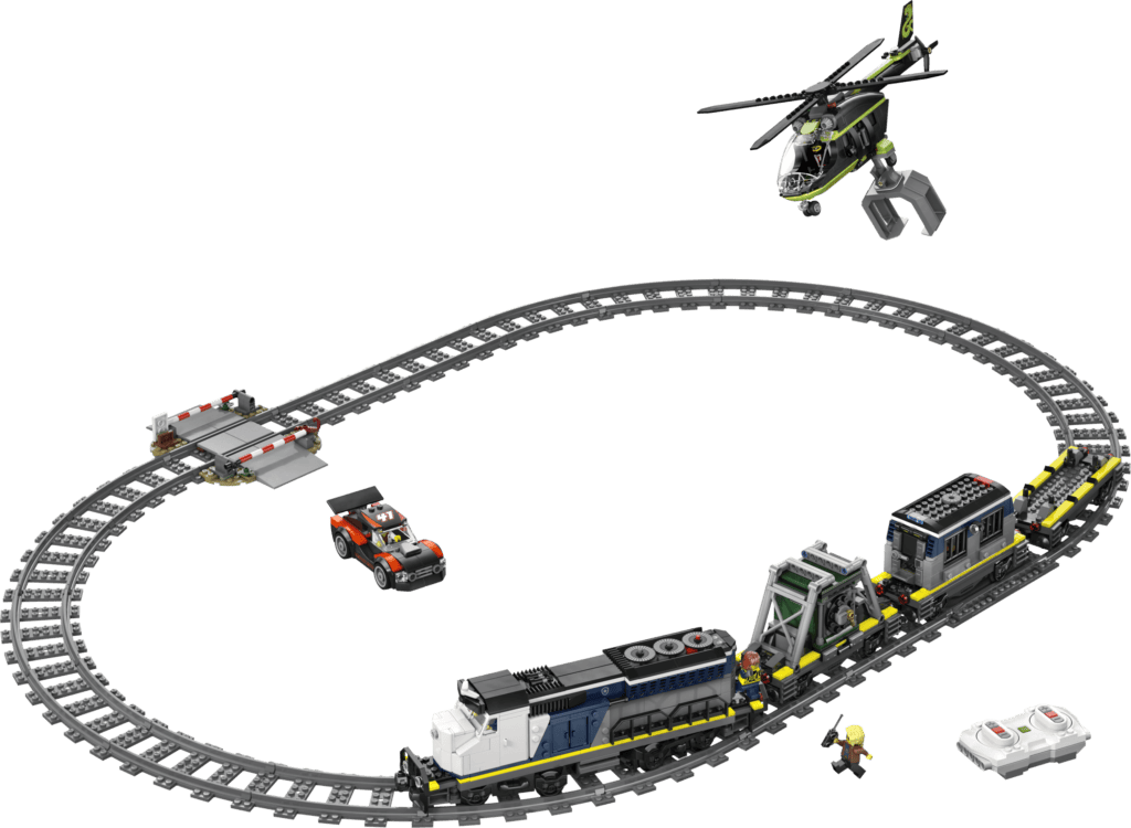 LEGO Polis – tågrån 60508
