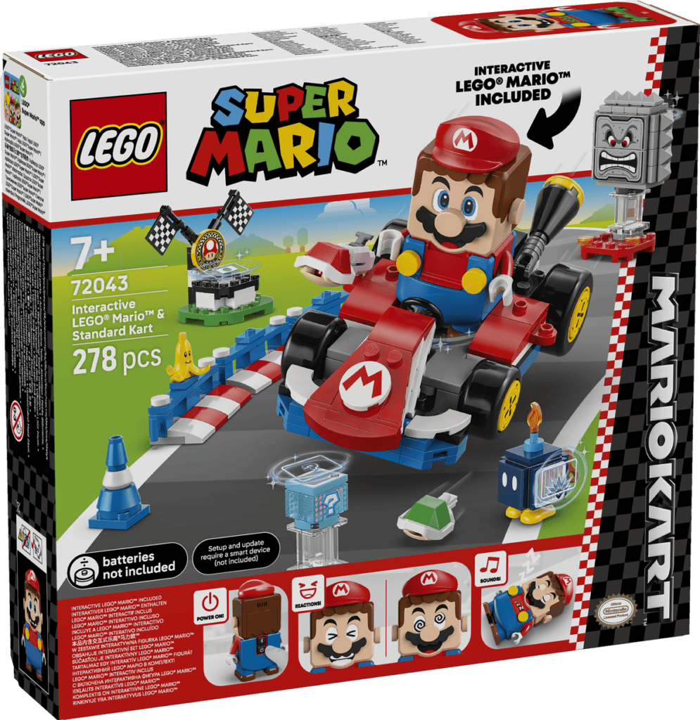 LEGO Mario Kart – Interaktiv LEGO Mario & Standard Kart 72043