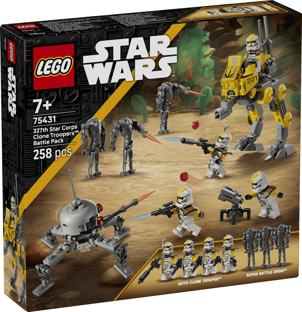 LEGO 327th Star Corps Clone Troopers Battle Pack 75431