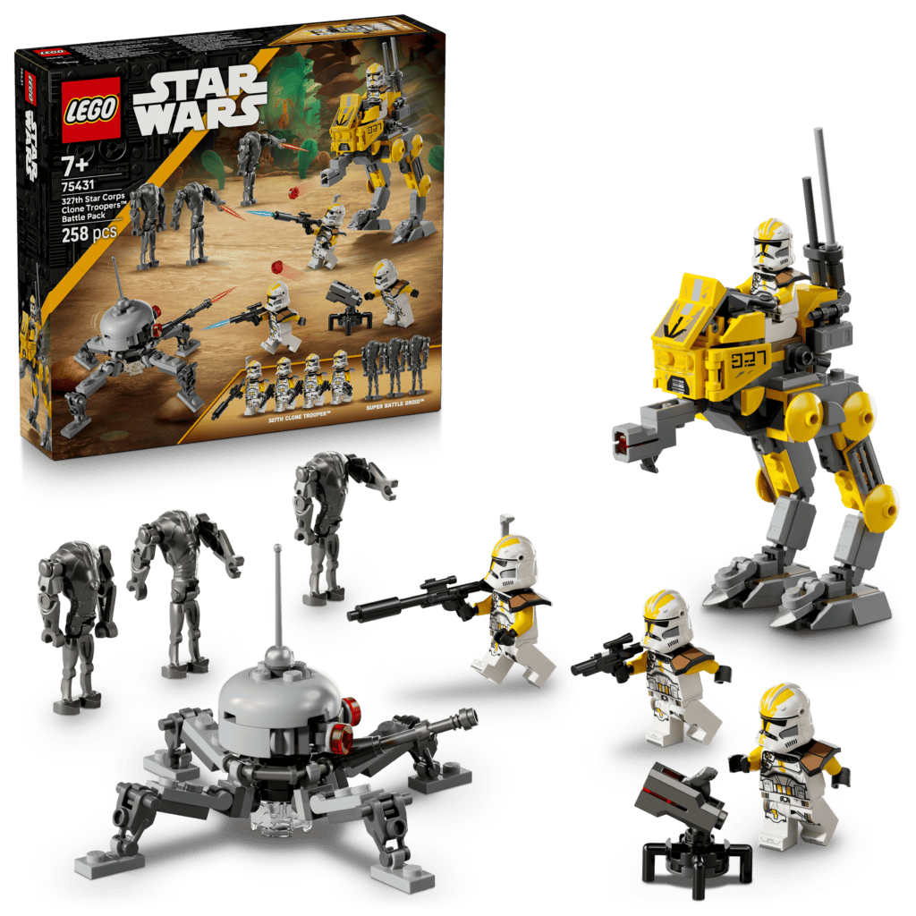 LEGO 327th Star Corps Clone Troopers Battle Pack 75431