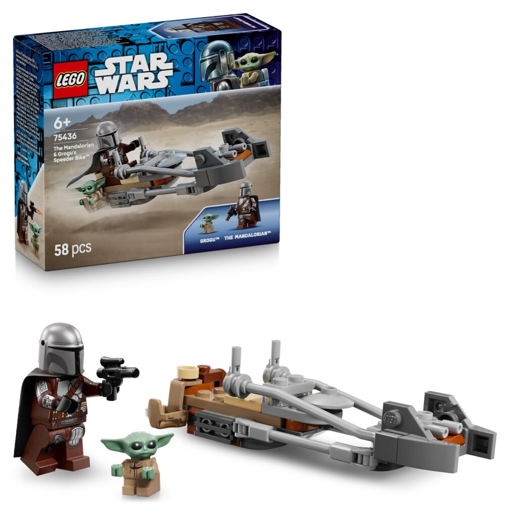 LEGO The Mandalorian & Grogu’s Speeder Bike 75436