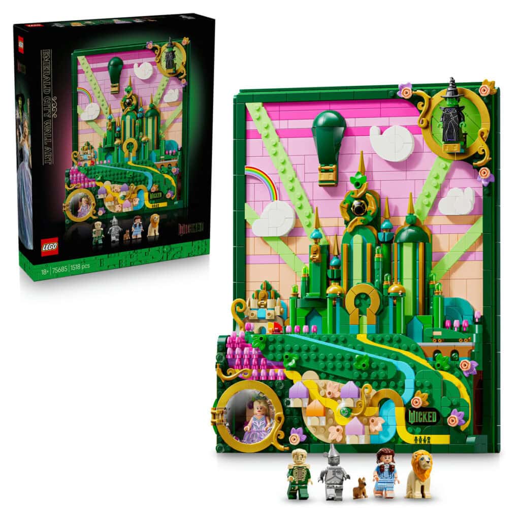 LEGO Emerald City – väggkonst 75685
