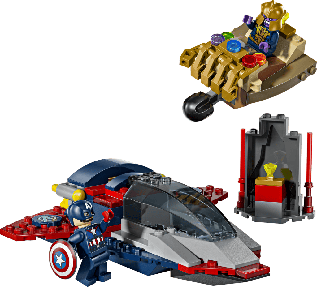 LEGO Captain America mot Thanos 76319