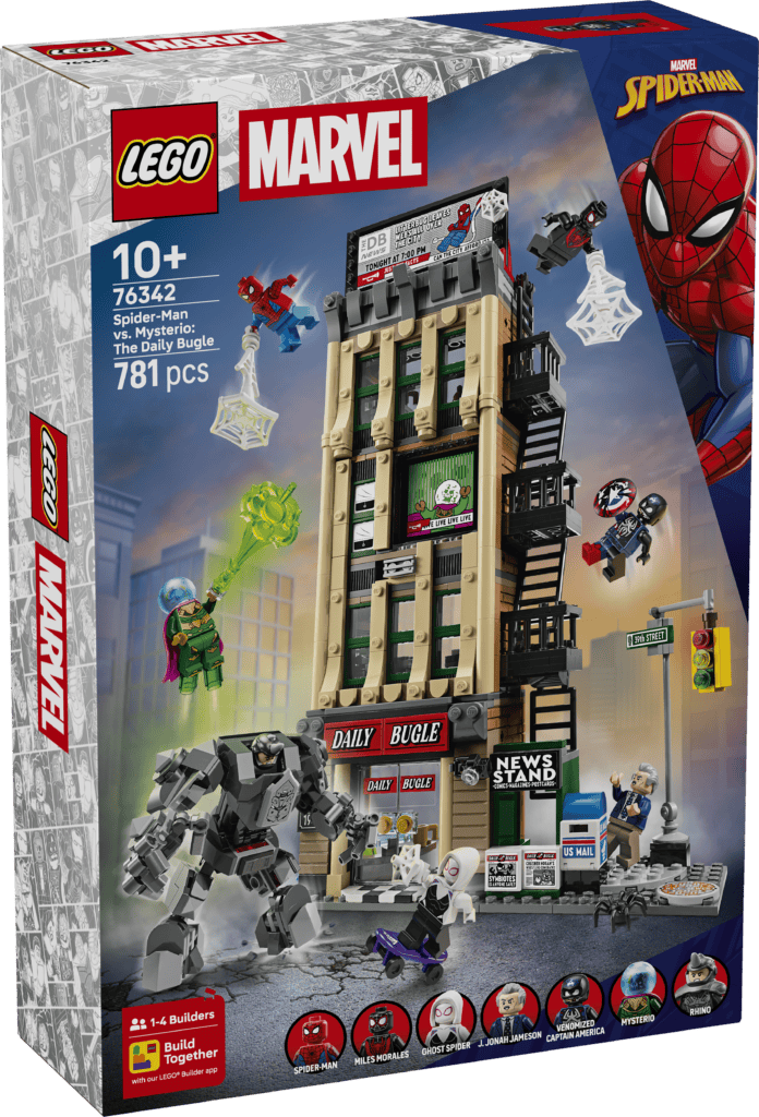 LEGO Spider-Man mot Mysterio Daily Bugle 76342