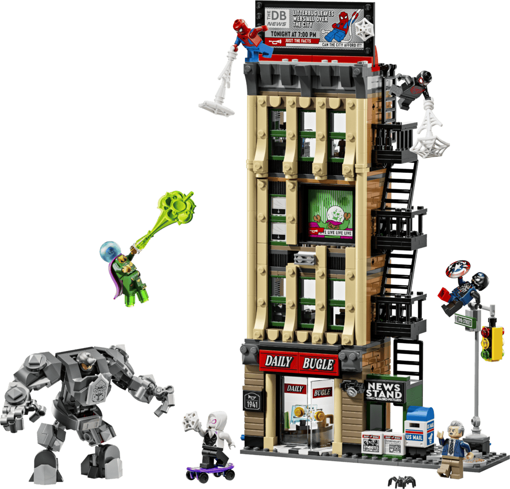 LEGO Spider-Man mot Mysterio Daily Bugle 76342