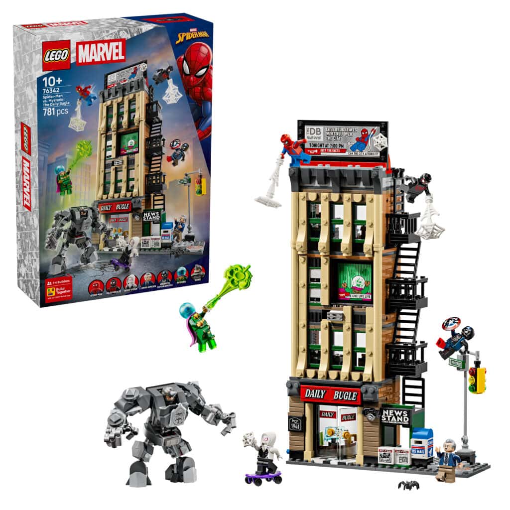 LEGO Spider-Man mot Mysterio Daily Bugle 76342