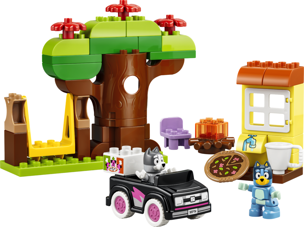 LEGO Pizzatjejer med Muffin och Bluey 10469