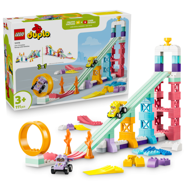 LEGO 3-i-1 Kreativa ramper med fordon 10478