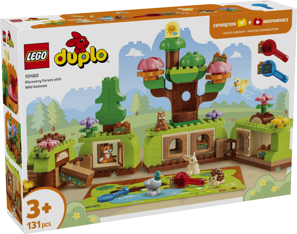 LEGO Upptäckarskog med vilda djur 10480