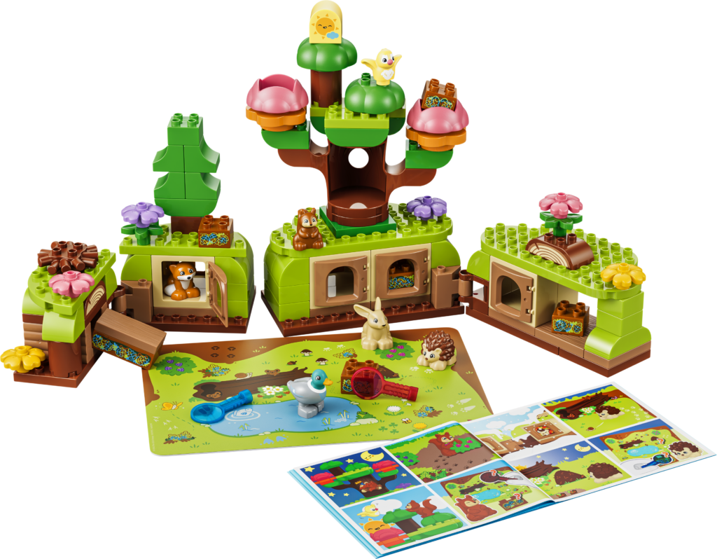 LEGO Upptäckarskog med vilda djur 10480