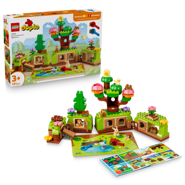 LEGO Upptäckarskog med vilda djur 10480