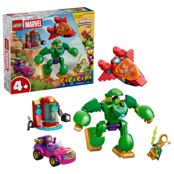 LEGO Loki mot Team Iron Man 11211