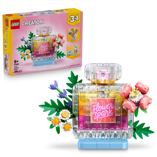 LEGO Parfymflaska med blomsterdekoration 31383