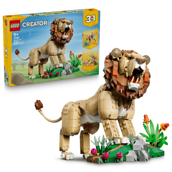 LEGO Vilda djur: Majestätiskt lejon 31386