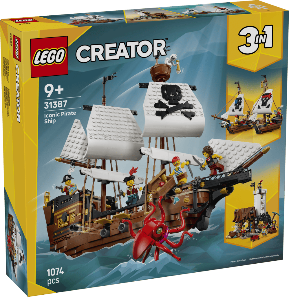 LEGO Ikoniskt piratskepp 31387