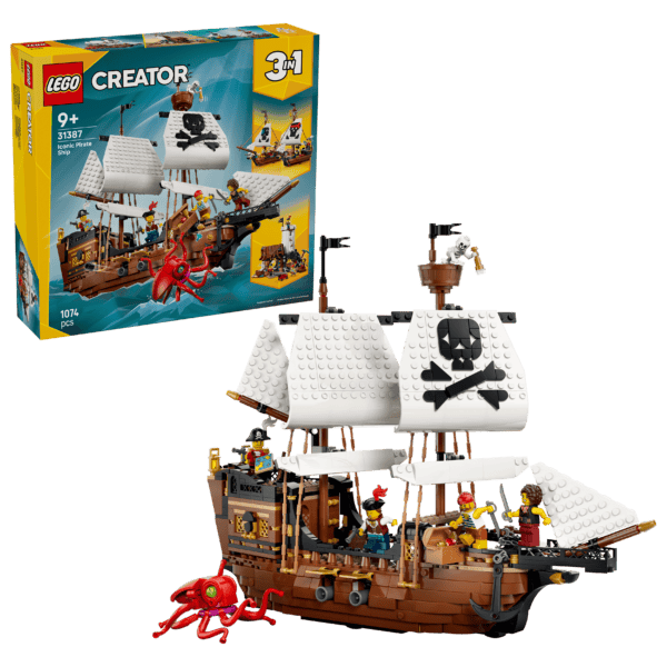 LEGO Ikoniskt piratskepp 31387