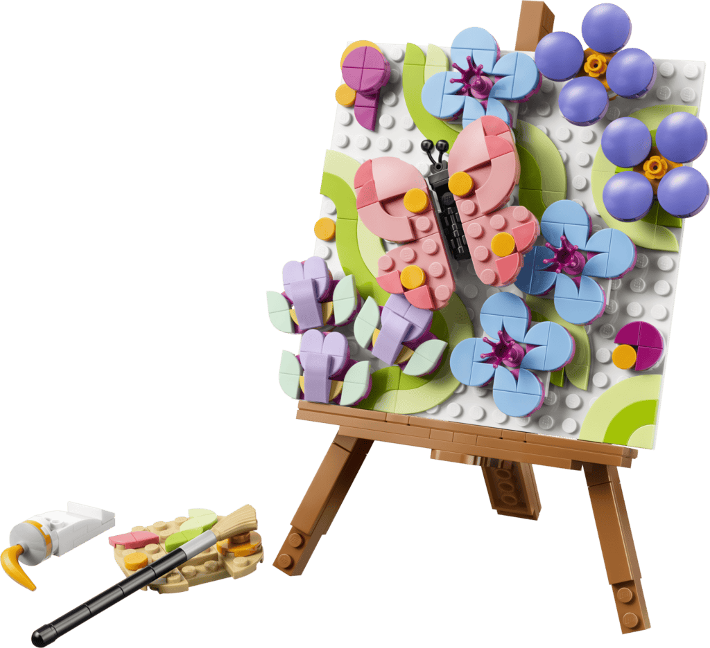 LEGO Målning med blomsterkonst 31390