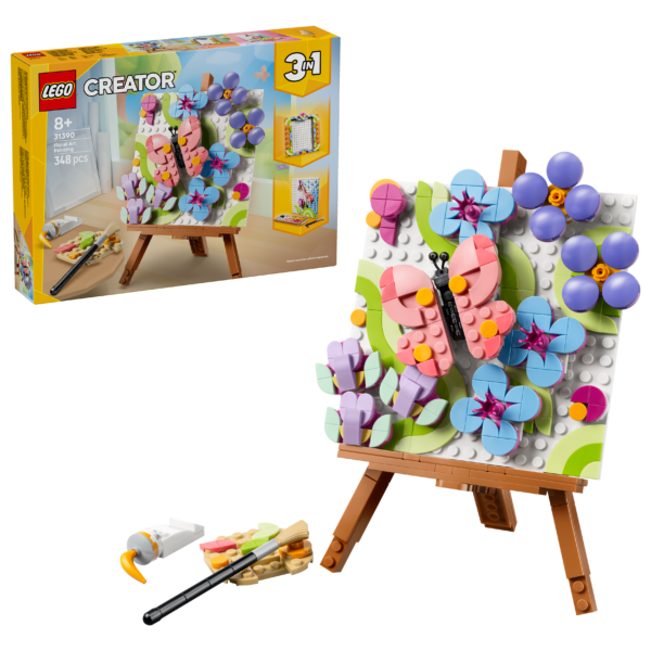 LEGO Målning med blomsterkonst 31390