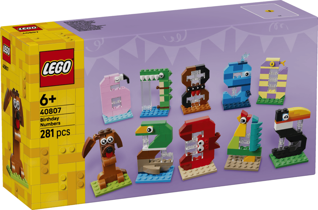 LEGO Födelsedagssiffror 40807