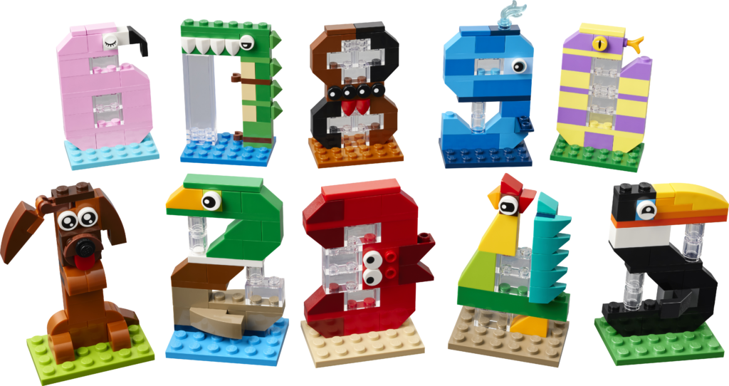 LEGO Födelsedagssiffror 40807
