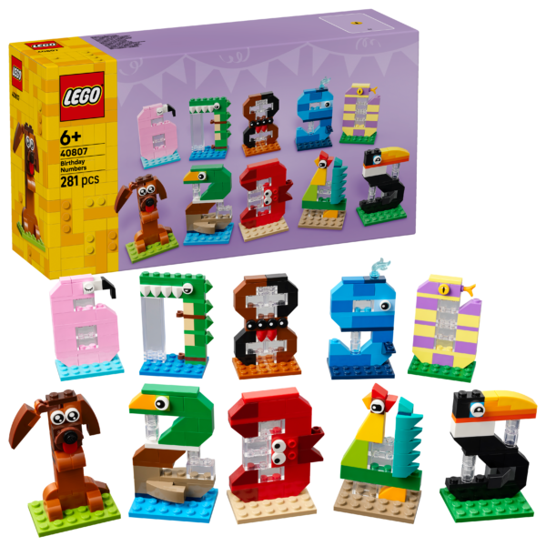 LEGO Födelsedagssiffror 40807
