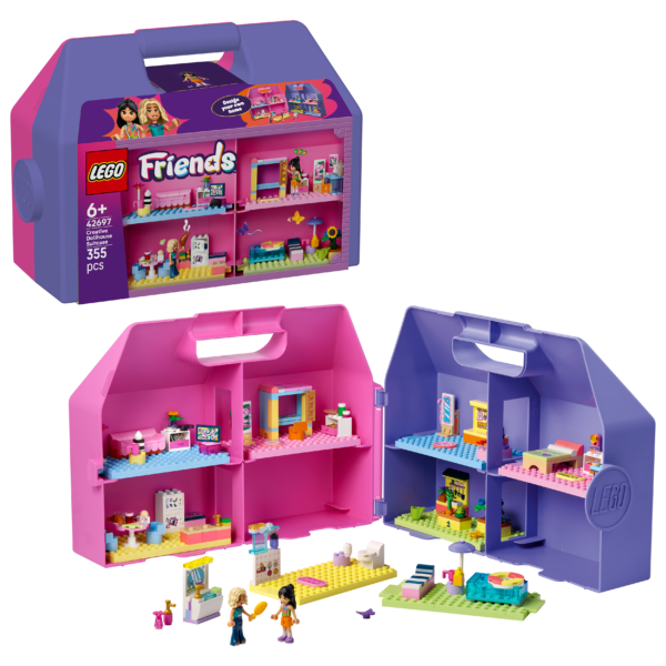 LEGO Kreativ dockskåpsväska 42697