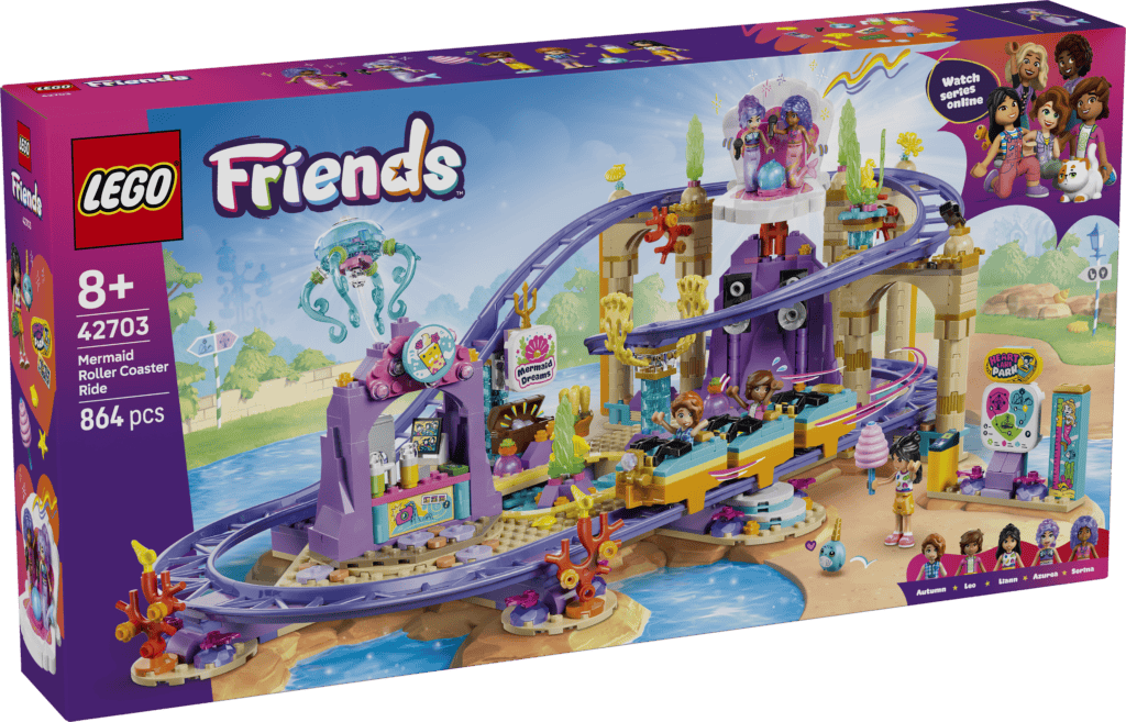 LEGO Bergochdalbana med sjöjungfrutema 42703